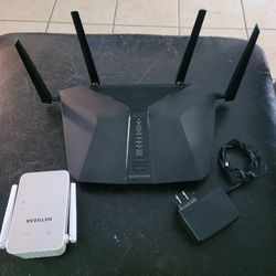 Nighthawk AX6 Ethernet Router With AC1200 Range Extender