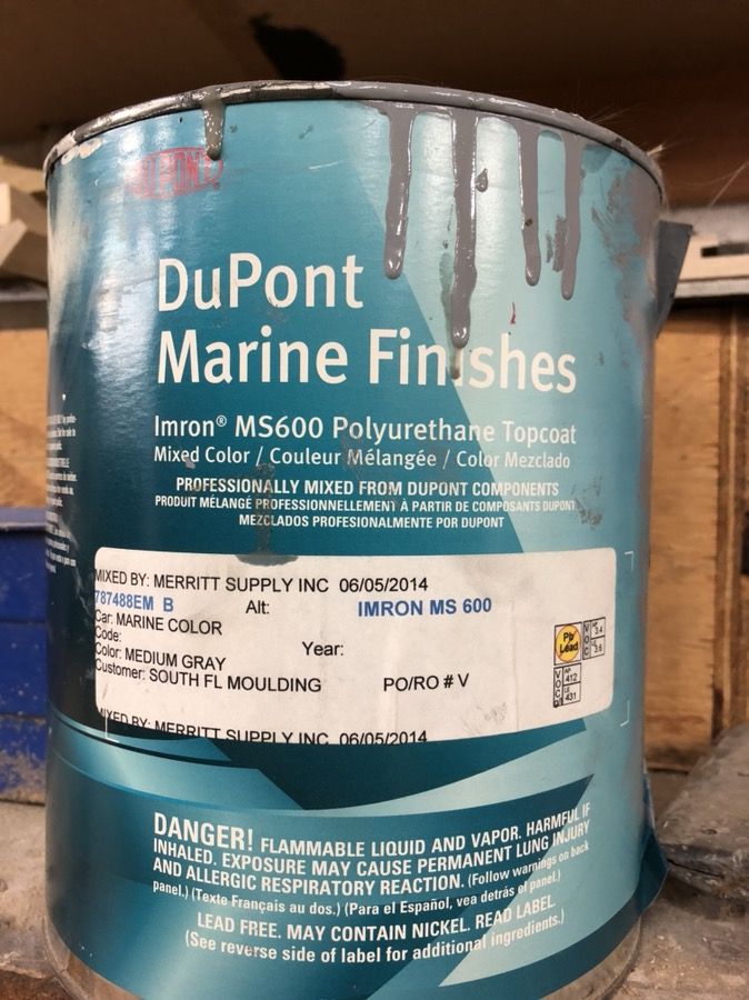 DuPont imron Boat paint
