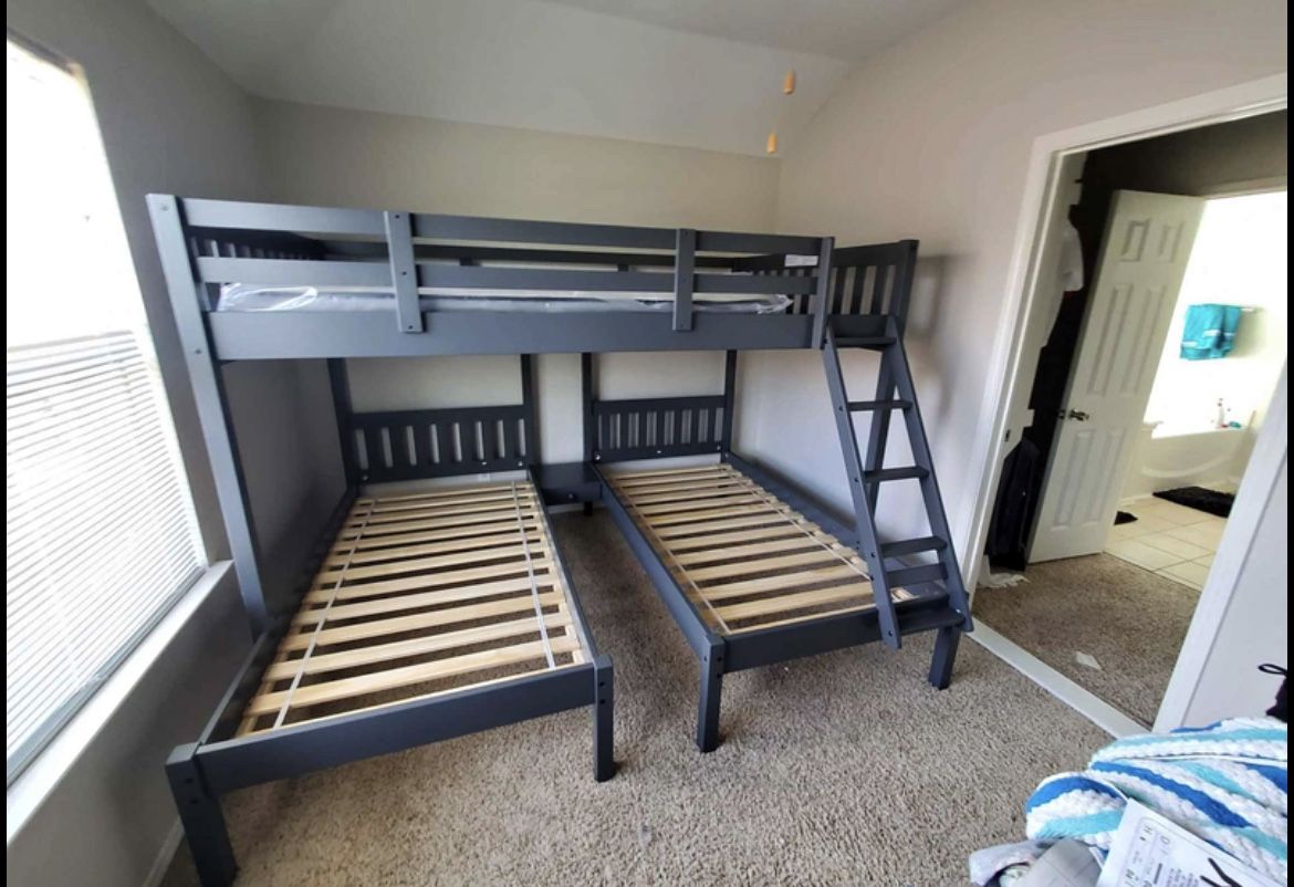 Brand New Triple Bunk Bed Take It Home With $39 Down
