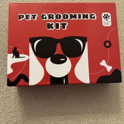 Pet Grooming Kit with Nail Grinder – Brand New 
