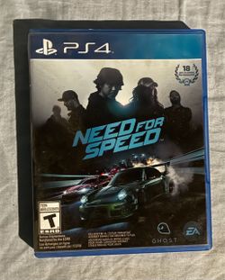 Need for Speed PS4 Game