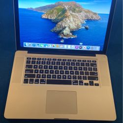 Macbook Pro 15” Quad Core , I7 Catalina 16GB Ram
