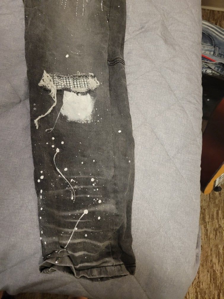 Encrypted Designer Mens Jeans 42/34 for Sale in San Antonio, TX - OfferUp