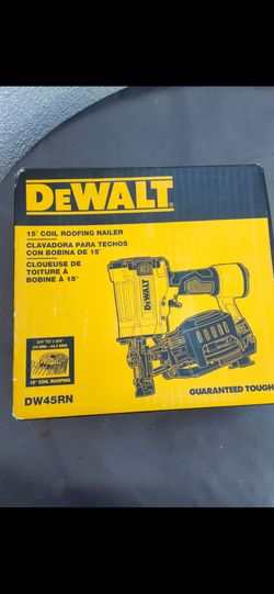 Dewalt roofing nailer 15 new