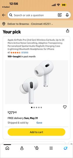 Apple AirPods Pro’s (2 gen)