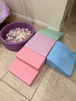 Kids Foam Climb Set and Ball Pit
