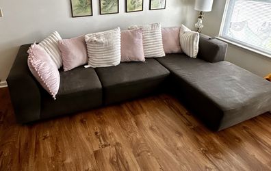 Large Gray Sectional