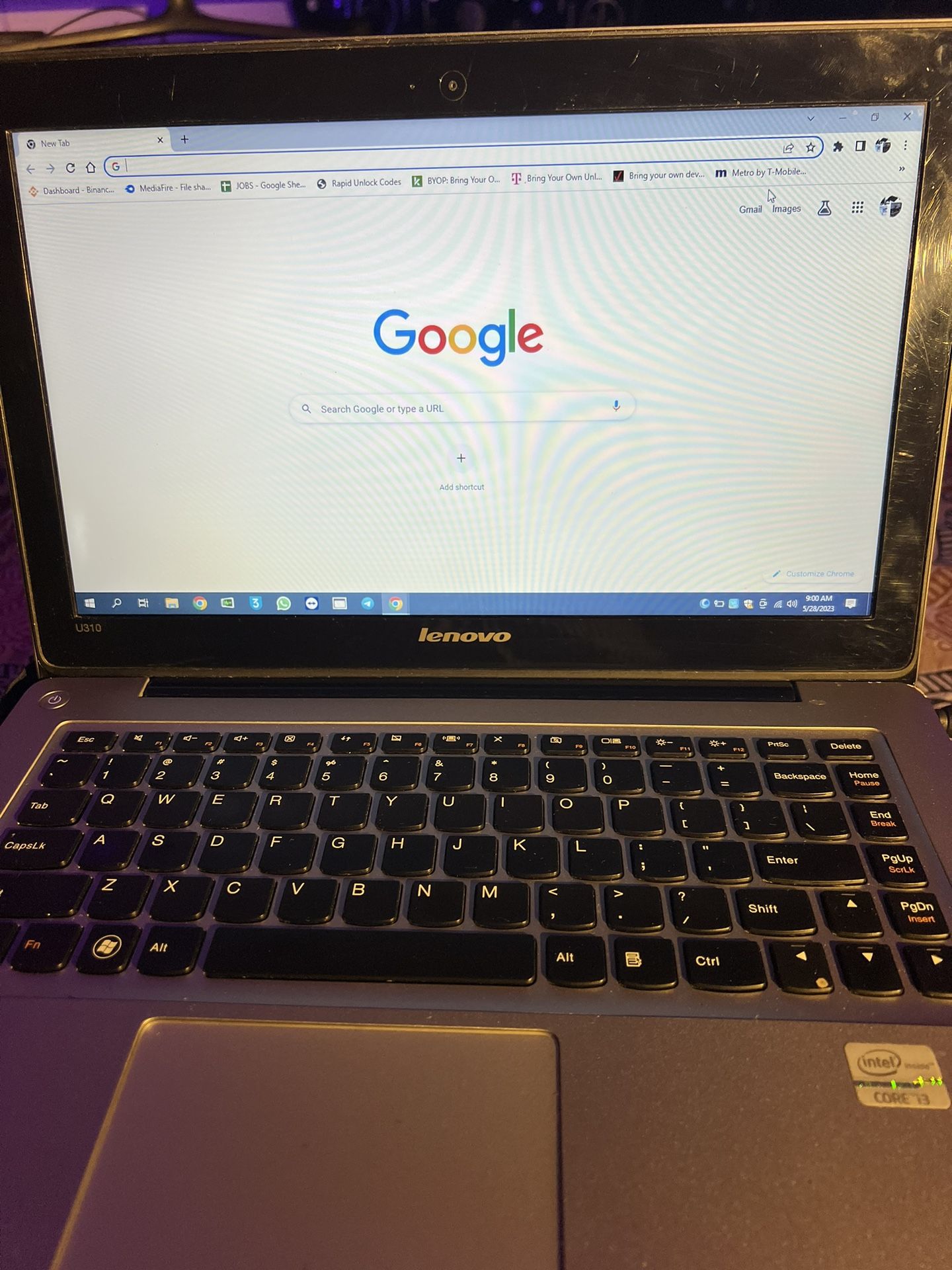 Lenovo Ideapad U310 Laptop 