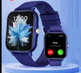 New navy blue smart watch
