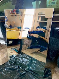 FINAL PRICE DROP! Large Heavy Duty Flat Mirror 36” x 47”