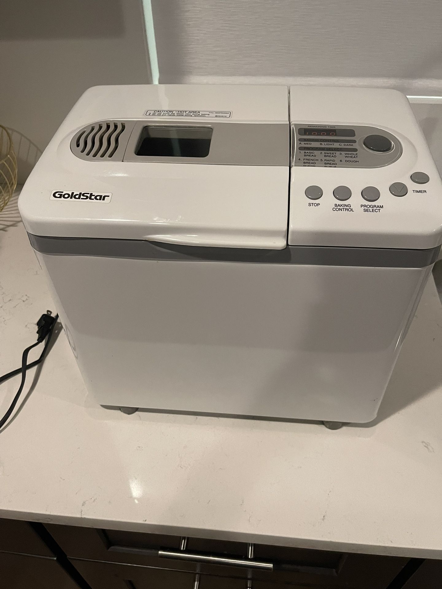 Goldstar bread maker 