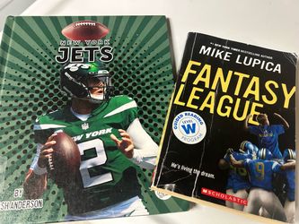 Football themed children's books bundle of 2