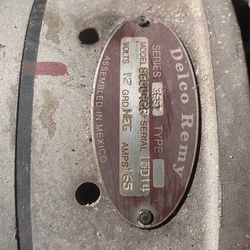 Delco Remy Alternator