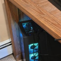 Gaming PC And Monitor