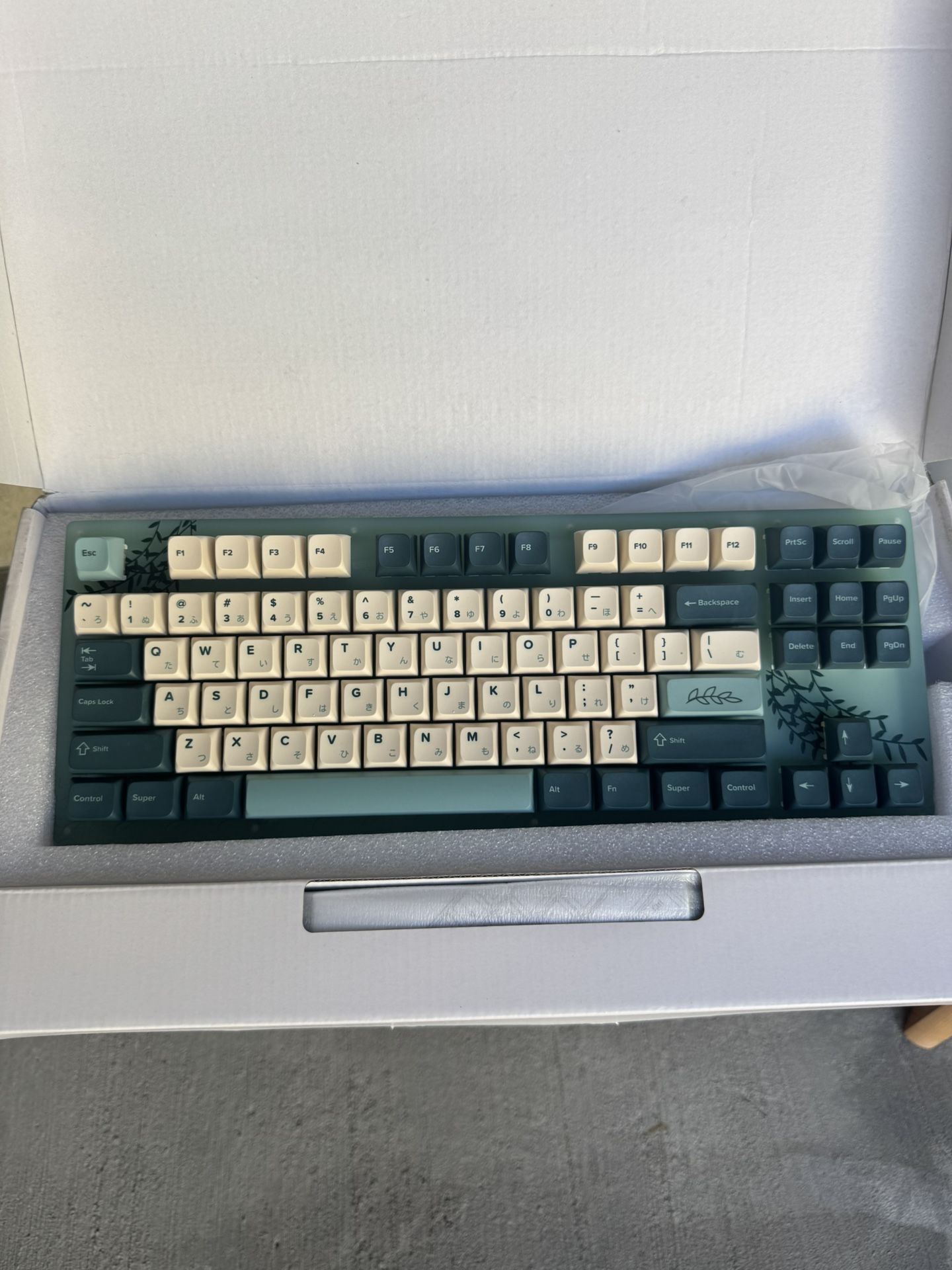 Womier K87 75% Plant Themed Keyboard, Hot Swappable