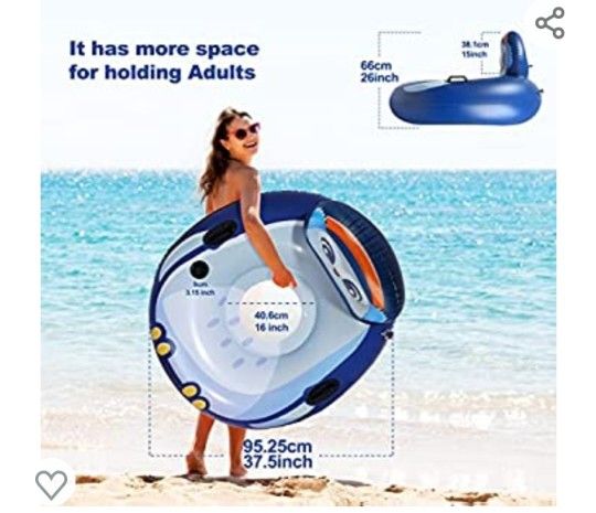 New* Large Penguin Float With Cup Holder