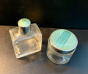 2-piece antique Art Deco vanity set (1920s-1930s)