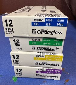 Art fine pens ceramglass