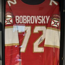 Signed Bobrovsky Jersey