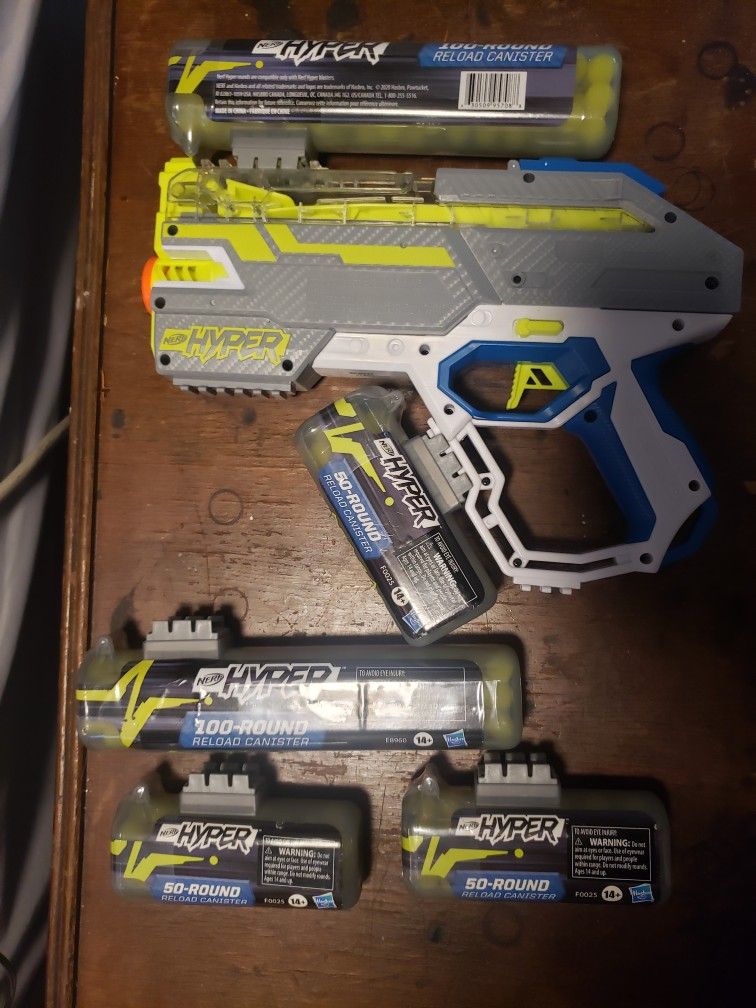 Nerf Hyper Pump Action Blaster