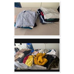 Bundle Women And Men Clothes 