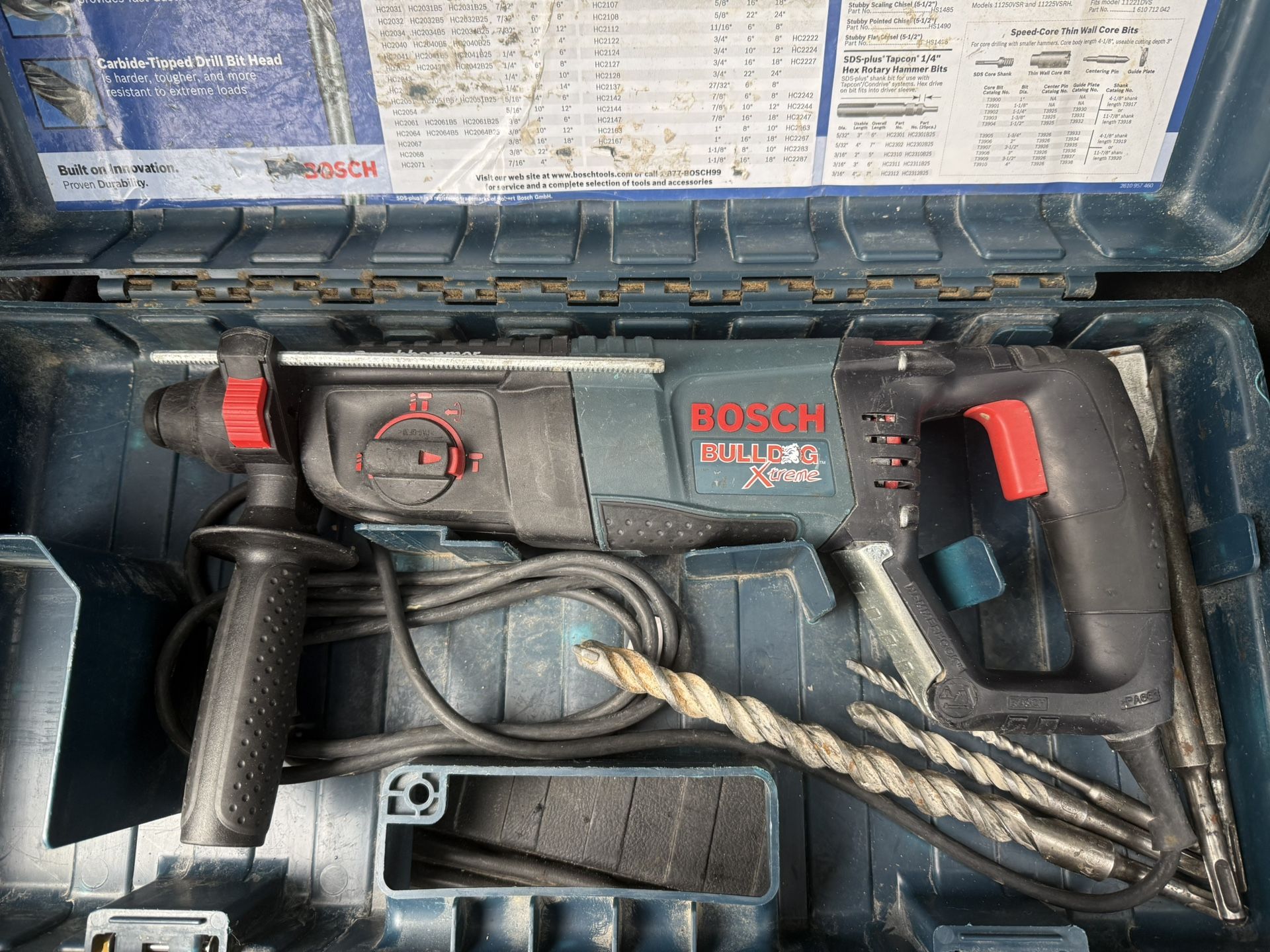 Bosch Rotary Hammer SDs Plus