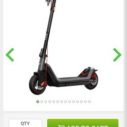 Niu electric scooter