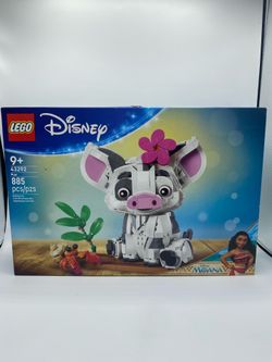 Lego Disney Moana Pua 43292 Building Toy Set (885 Pcs) Brand New Sealed