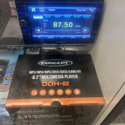 6.2” LCD Double din.. Brand New 