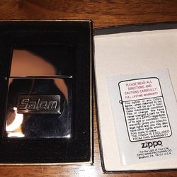 1991 Zippo Lighter Salem Cigarettes NIB