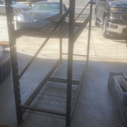 3-Shelf Metal Industrial Duty Freestanding Garage Storage Shelving Unit in Black 