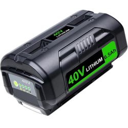 JGSPJ 6.5Ah OP4050 OP4026 Battery Replacement for Ryobi 