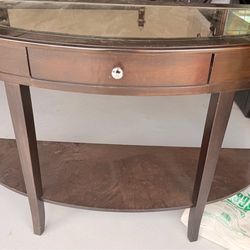 Two storage cabinets plus a corner coffee table.