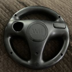 Black Wii Wheel For Mario Kart