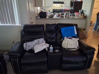 2 set 5 Layer black couch