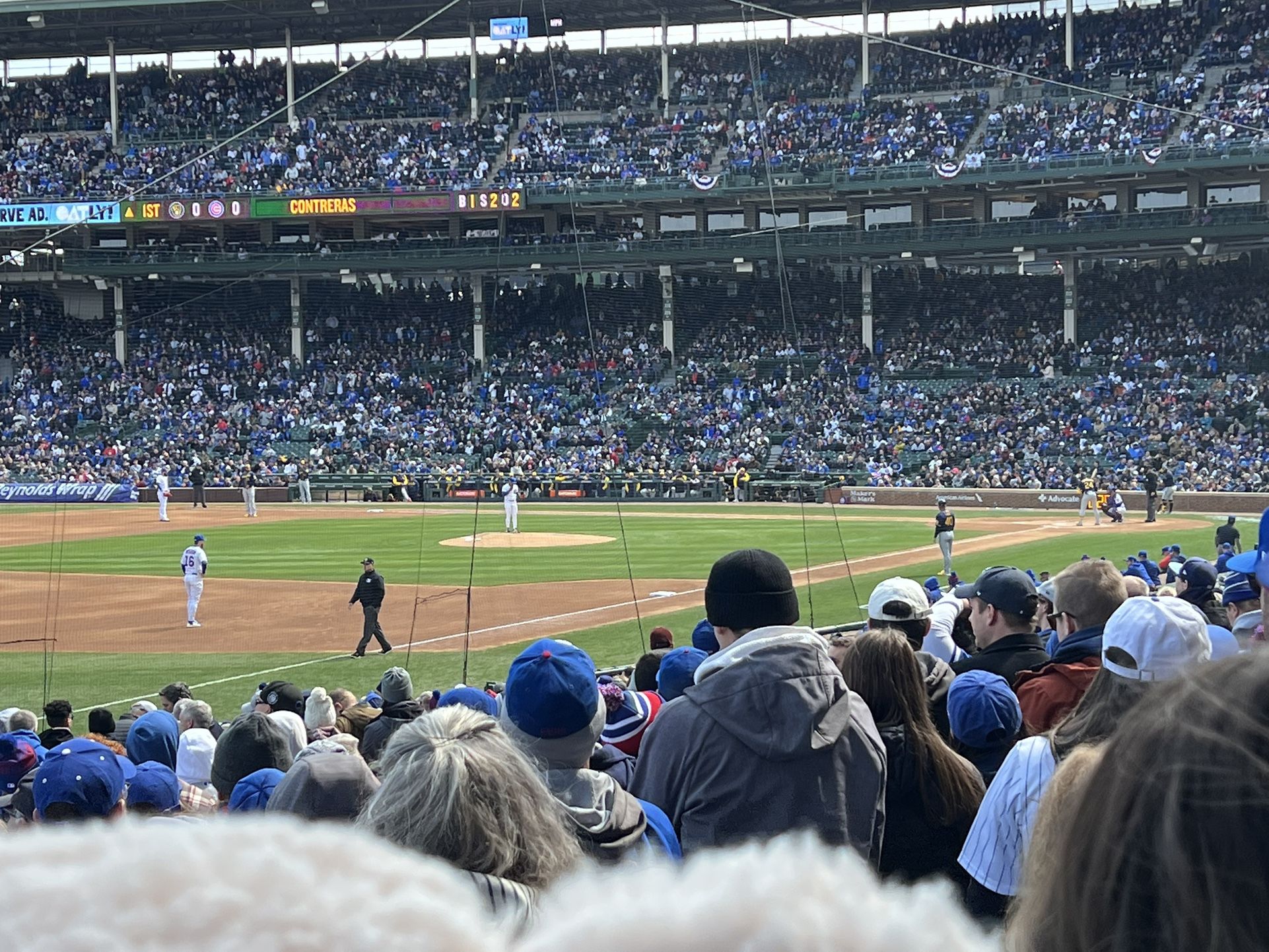 Cubs Tickets section 106 Row 11 Seats 1-4