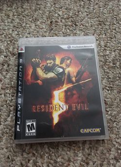 Ps3 game Resident Evil