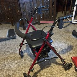 Wheelchair + Crutches + Orthopedic Boot + Walker + Rollator 