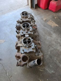 Tri-power 3 carb for a 348 engine