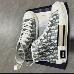 Dior High-Top Sneakers Oblique Print