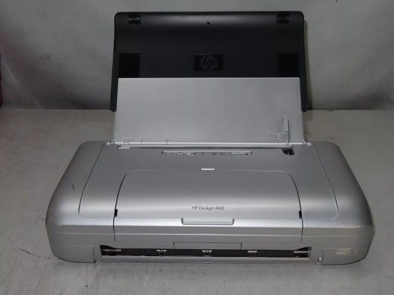 HP Deskjet 460 Mobile Color Printer with Charger/USB Cable included.