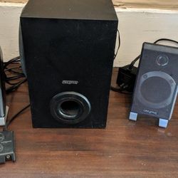Creative Labs stereo system