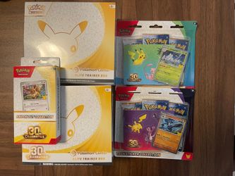 Pokemon: 30th anniversary products (market is 678) opens to offers