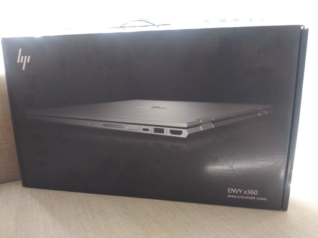 New hp envy x360 core i7 12 gb touch