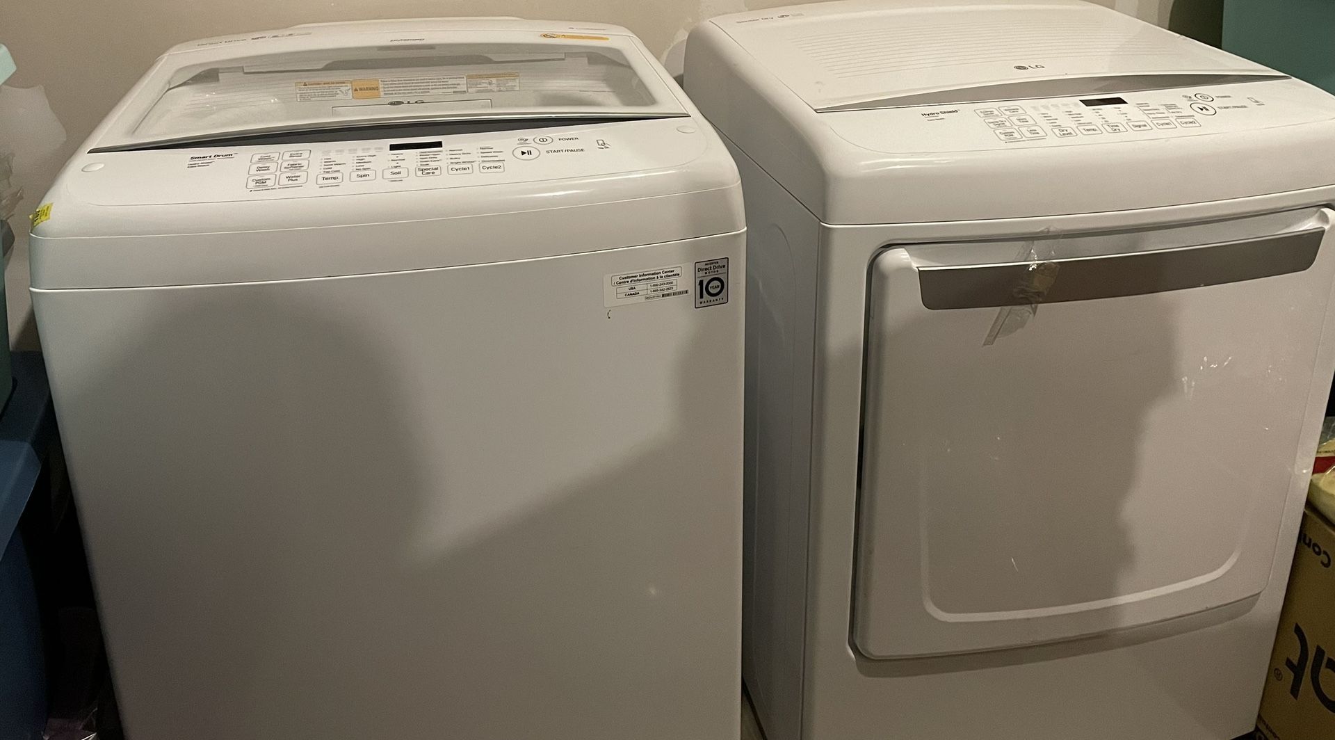 LG Washer and Dryer (HE)
