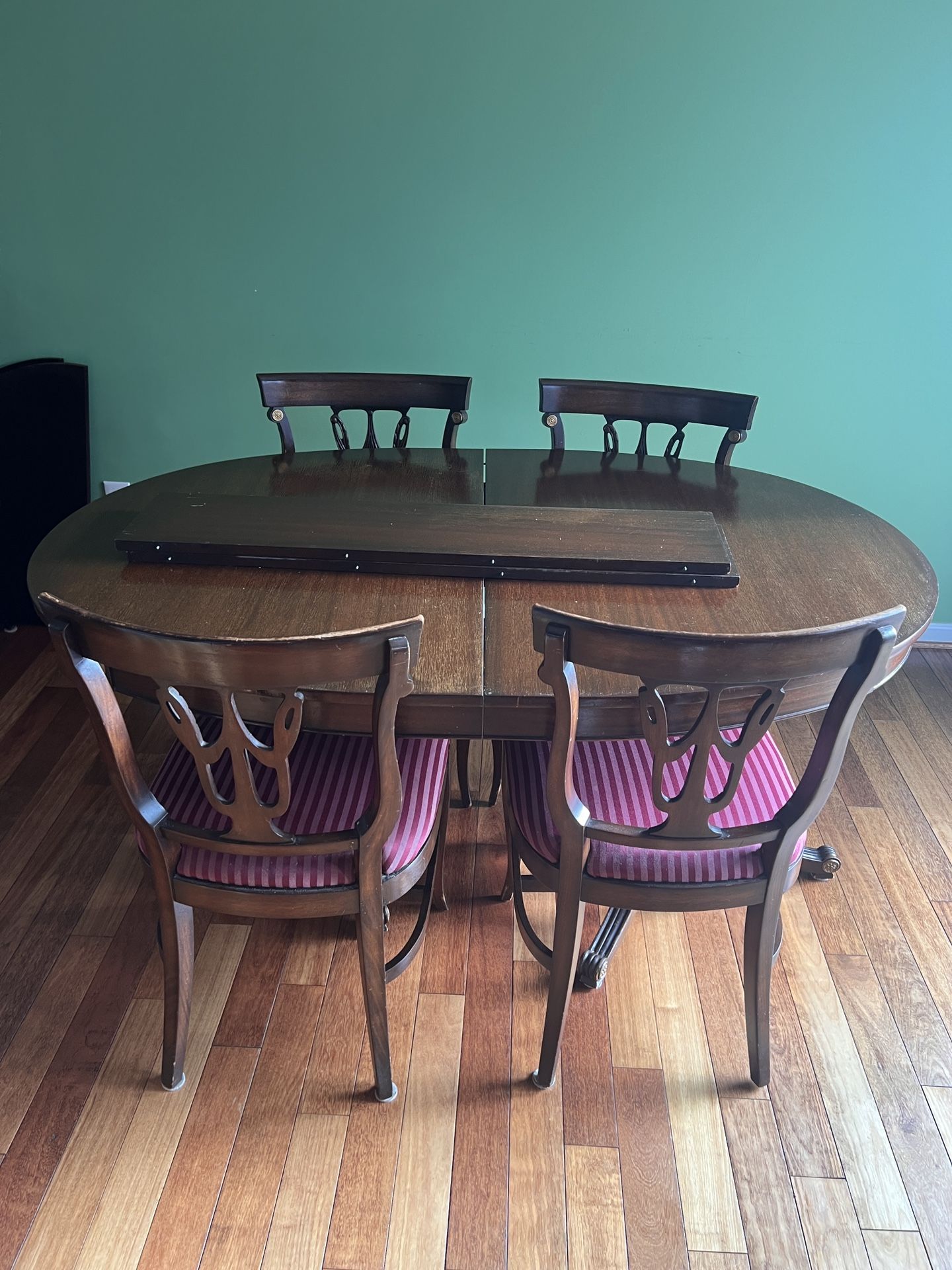 Wooden Table with 4 Chairs