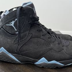 Nike Air Jordan 7 Retro Black University Blue 