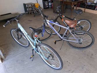 3 random bicycles