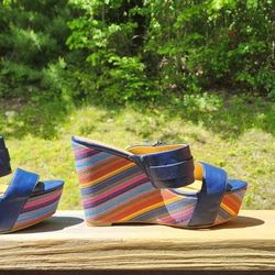 Cool WEDGE colorful Sandals