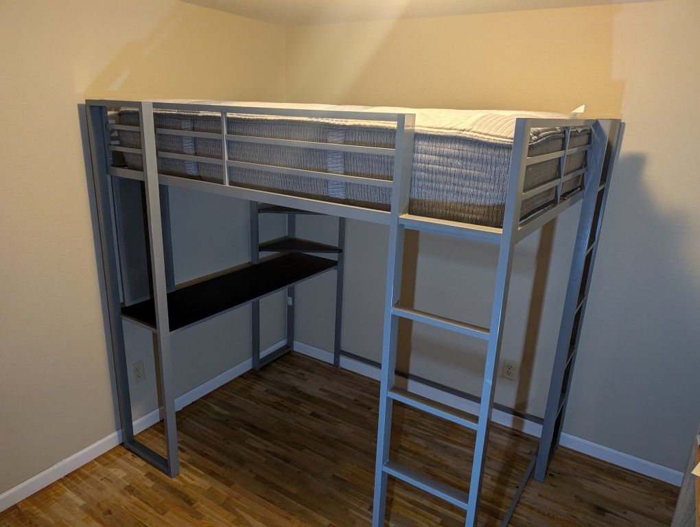 Full bunk/loft bed with desk